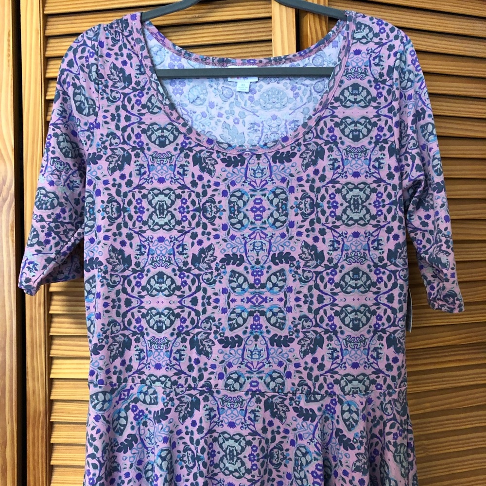 NWT Lularoe Nicole XL dress - Picture 7 of 14
